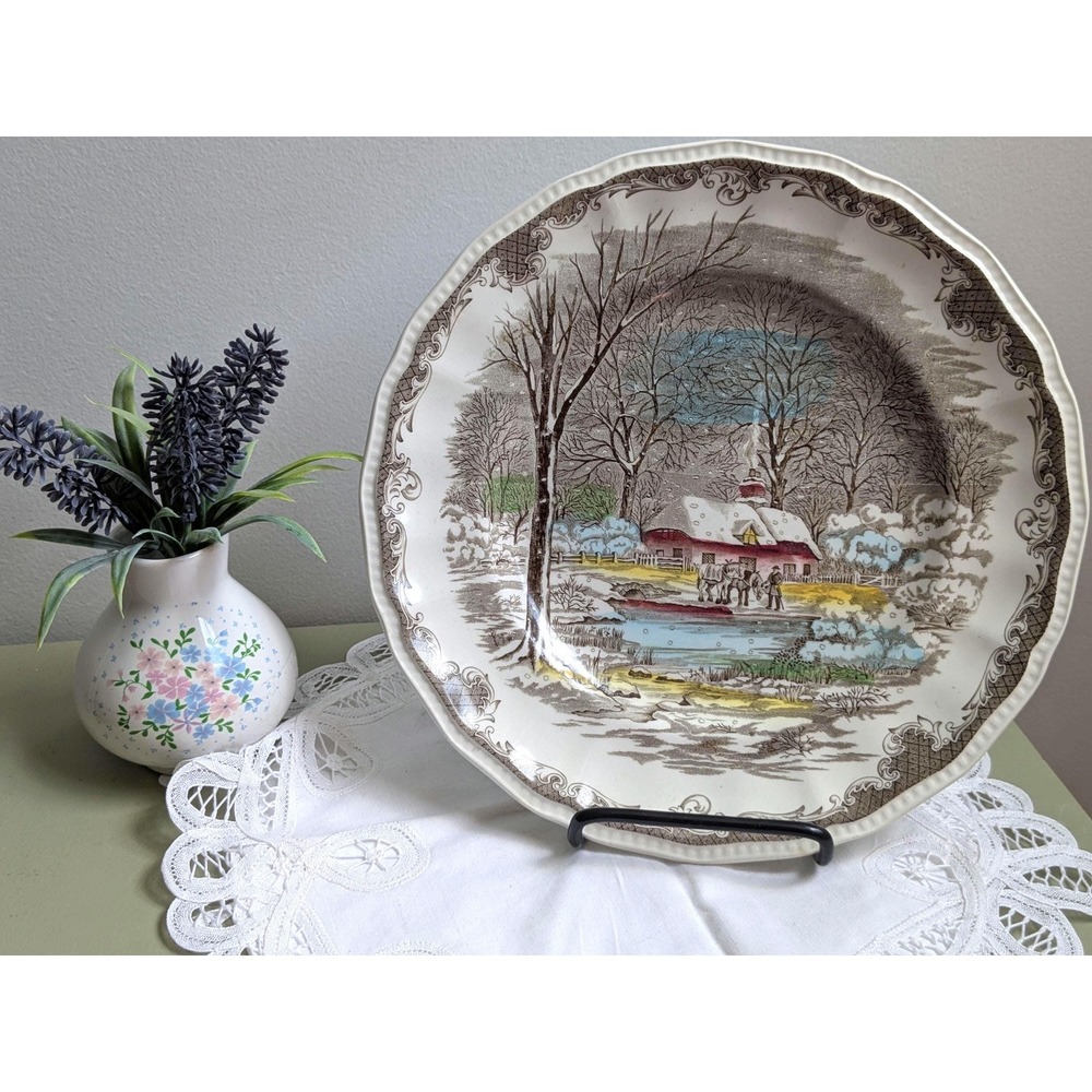 Vintage Kensington Shakespeare's Sonnets Anne Hathaway Cottage Plate